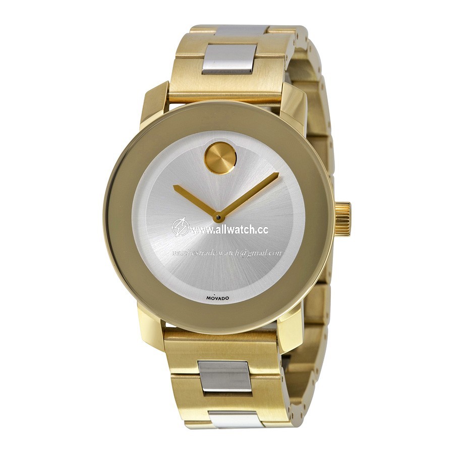 Movado 3600129 Bold Ladies Quartz Yellow Gold Ion-plated Stainless Steel