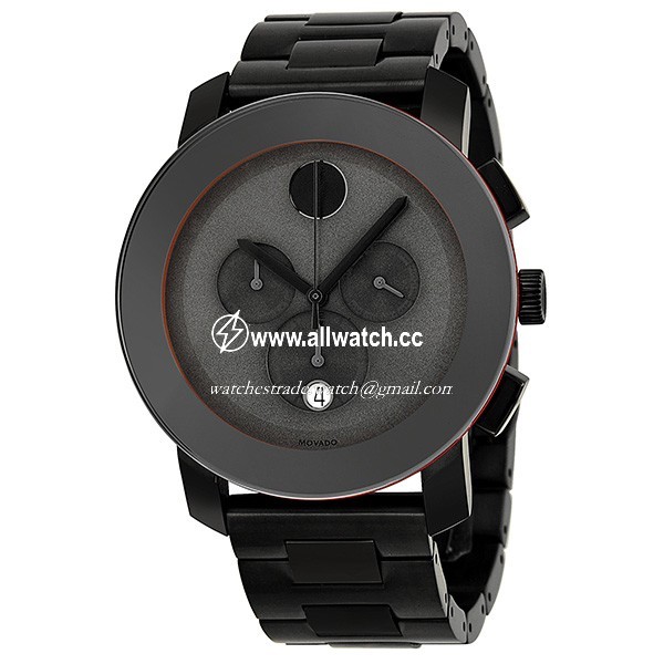 Movado 3600142 Bold Mens Quartz Gunmetal-plated Stainless Steel