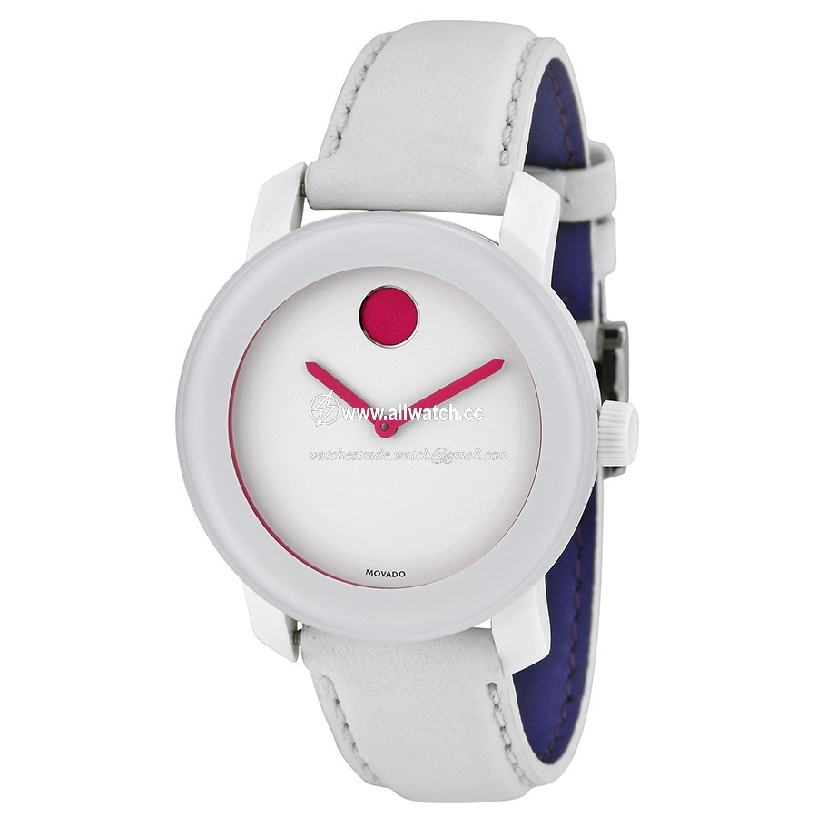 Movado 3600177 Bold Ladies Quartz White TR90 composite material