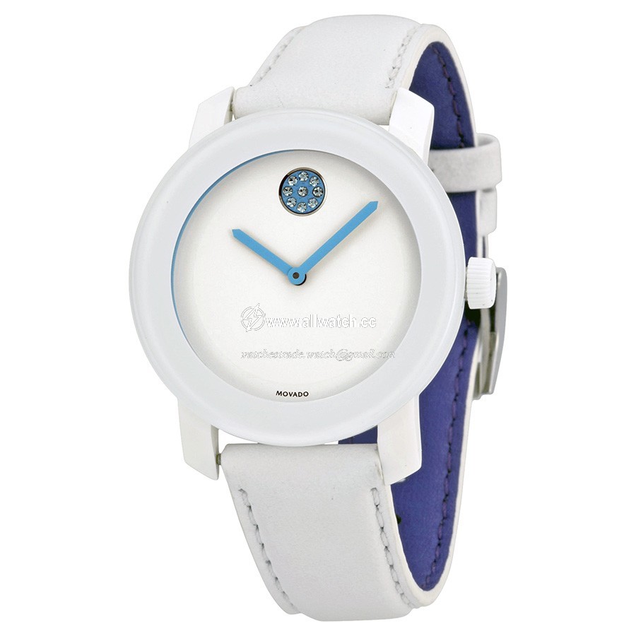 Movado 3600178 Bold Ladies Quartz White TR90 Composite Material