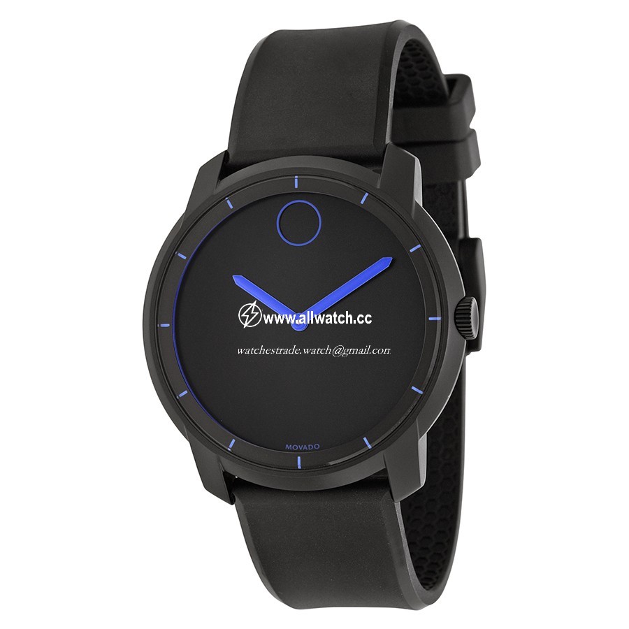 Movado 3600191 Bold Unisex Quartz Black Ion-plated Stainless Steel