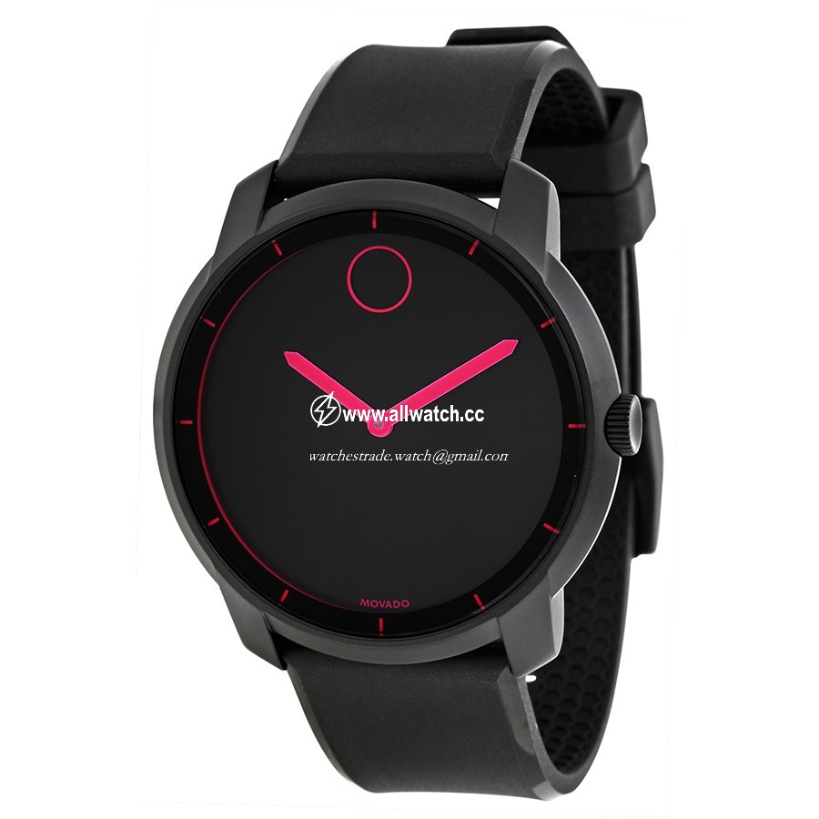 Movado 3600192 Bold Unisex Quartz Black Ion-plated Stainless Steel