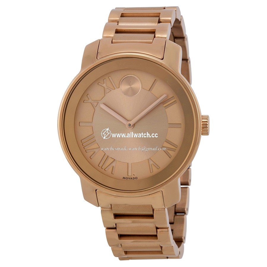 Movado 3600199 Bold Unisex Quartz Rose Gold-tone Stainless Steel