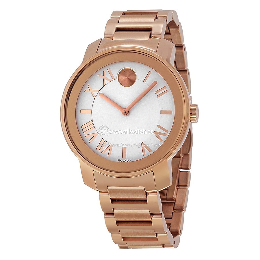 Movado 3600200 Bold Mens Rose Gold Ion-plated Stainless Steel