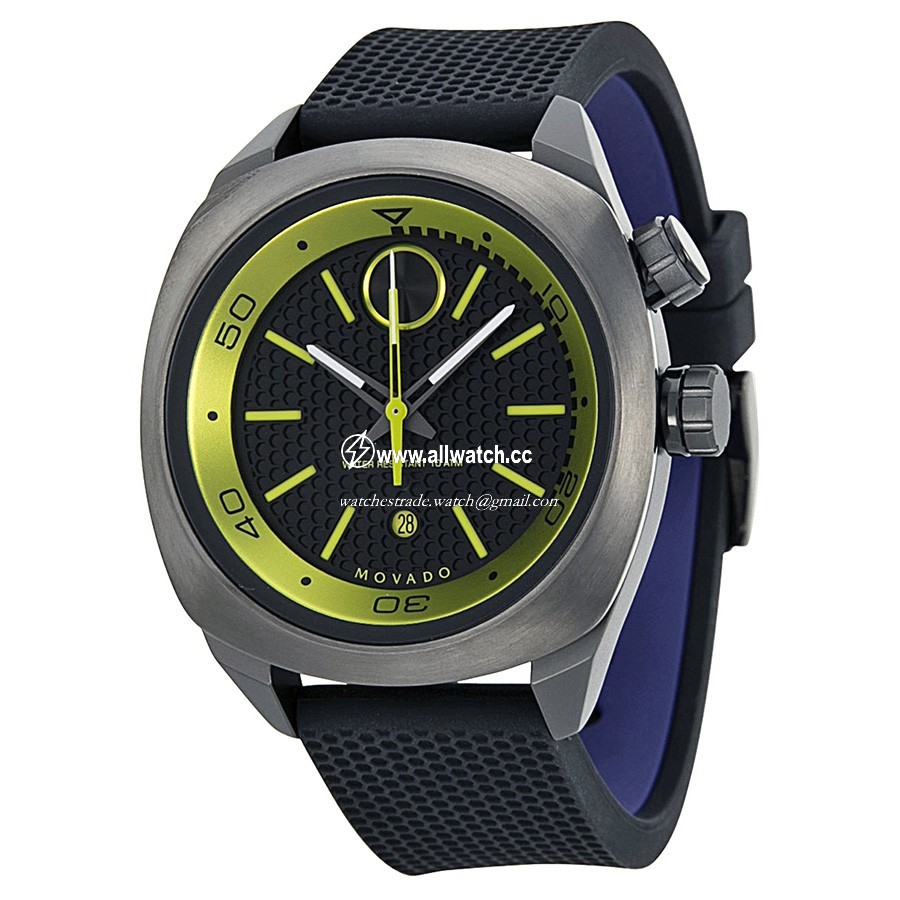Movado 3600211 Bold Mens Quartz Gunmetal Ion-plated Stainless Steel