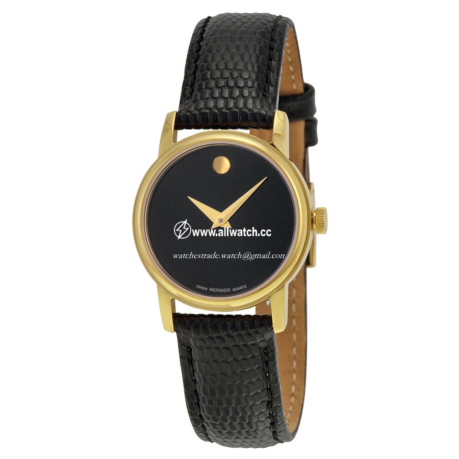 Movado 2100006 Museum Ladies Quartz Gold-plated Stainless Steel