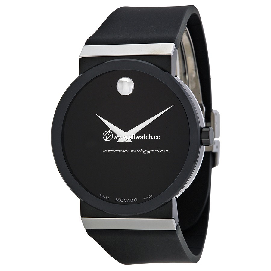 Movado 9426 Sapphire Mens Quartz Black PVD Stainless Steel