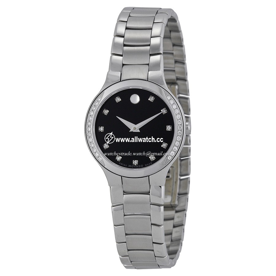 Movado 0606491 Serio Ladies Quartz Stainless Steel