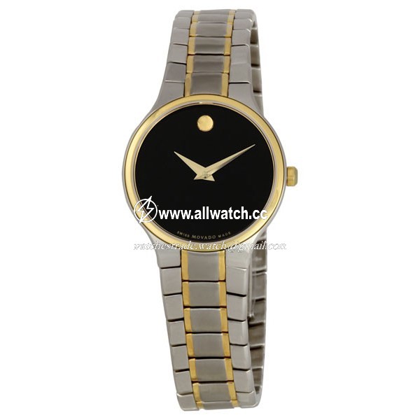 Movado 606389 Serio Ladies Quartz Two Tone Stainless Steel