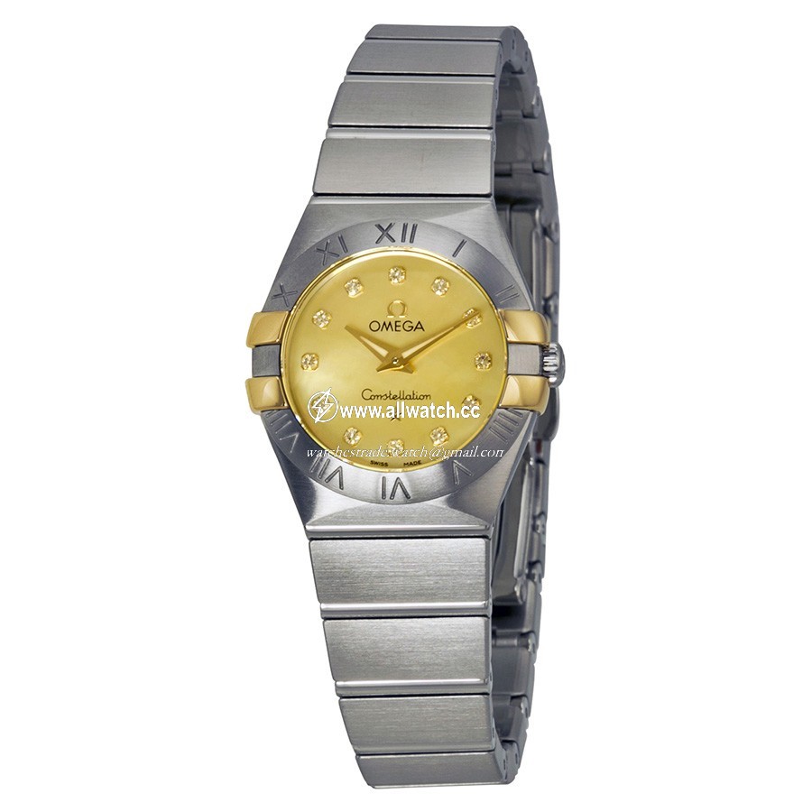 Omega 123.20.24.60.57.002 Ladies Quartz Stainless Steel