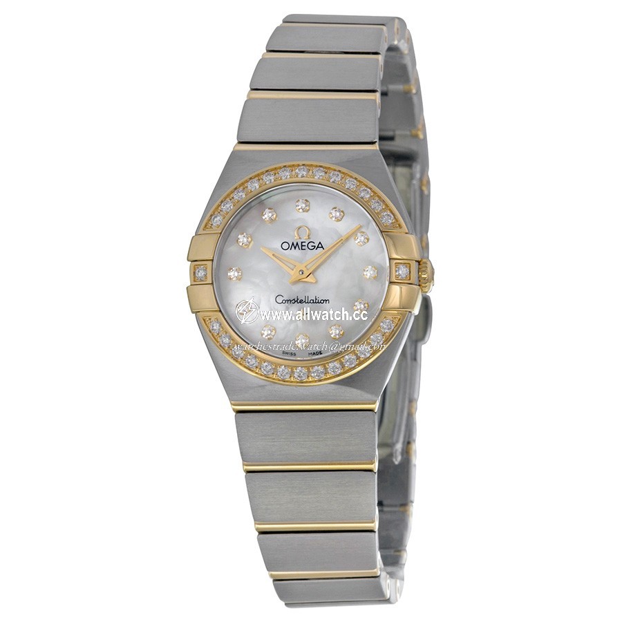 Omega 123.25.24.60.55.003 Ladies Quartz Stainless Steel