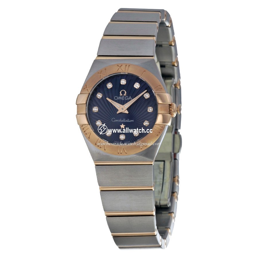 Omega 12320246053001 Ladies Quartz Stainless Steel