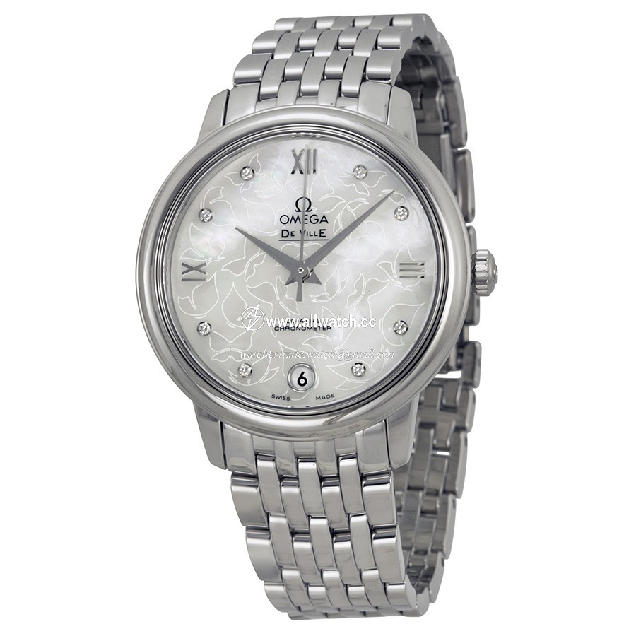 Omega 424.10.33.20.55.001 Ladies Automatic Stainless Steel