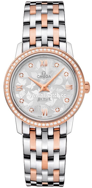 Omega 424.25.27.60.52.001 Ladies Quartz Stainless Steel