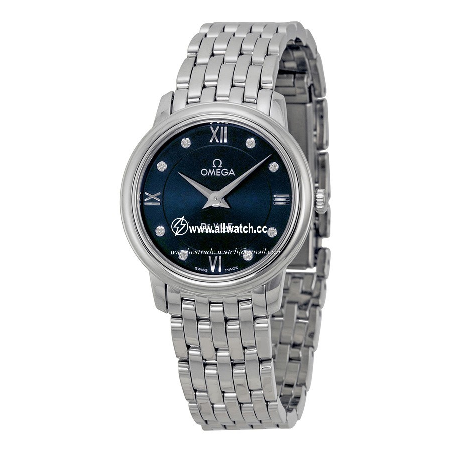 Omega 42410276053001 Ladies Quartz Stainless Steel