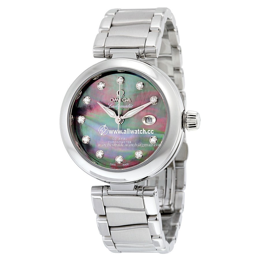 Omega 42530342057004 Ladies Automatic Stainless Steel