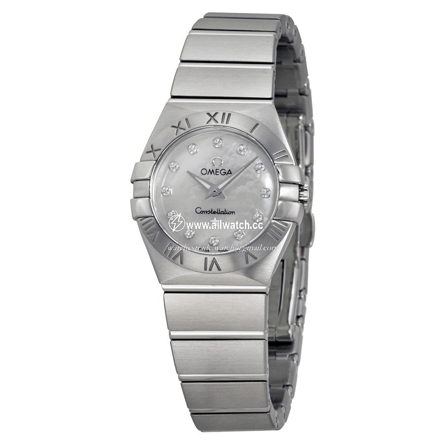 Omega 123.10.24.60.55.001 Constellation Ladies Quartz Stainless Steel