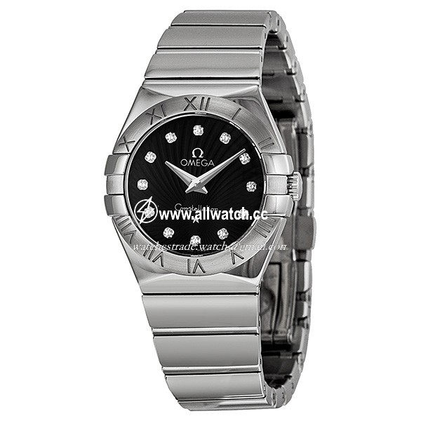 Omega 123.10.27.60.51.002 Constellation Ladies Quartz Stainless Steel