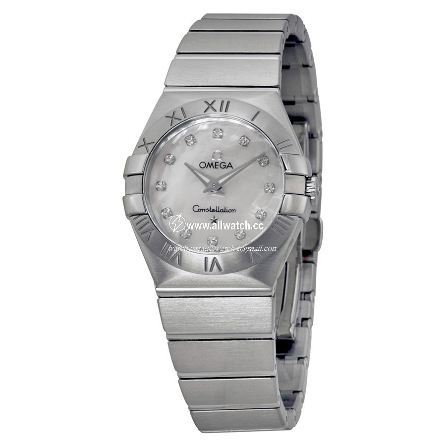 Omega 123.10.27.60.55.001 Constellation Ladies Quartz Stainless Steel
