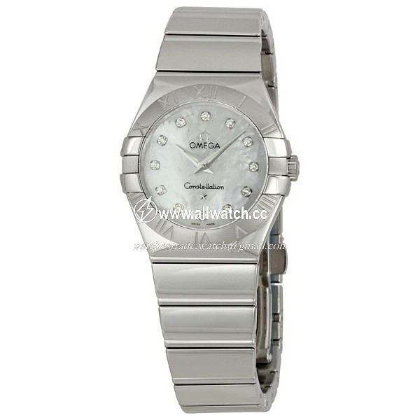 Omega 123.10.27.60.55.002 Constellation Ladies Quartz Stainless Steel