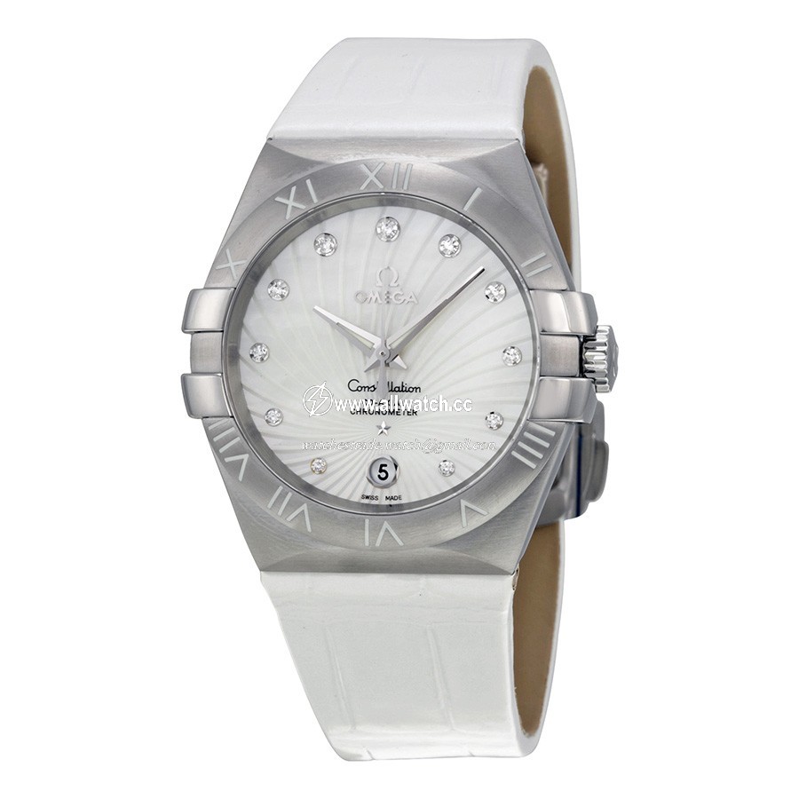 Omega 123.13.35.20.55.001 Constellation Ladies Automatic Stainless Steel