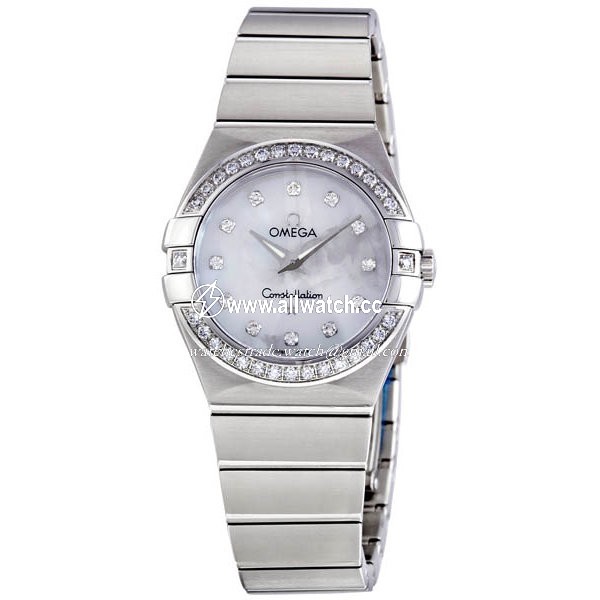 Omega 123.15.27.60.55.001 Constellation Ladies Quartz Stainless Steel