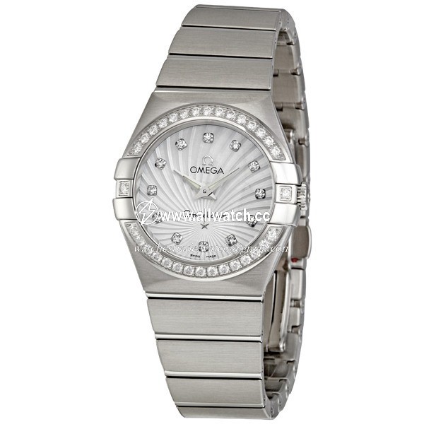 Omega 123.15.27.60.55.002 Constellation Ladies Quartz Stainless Steel