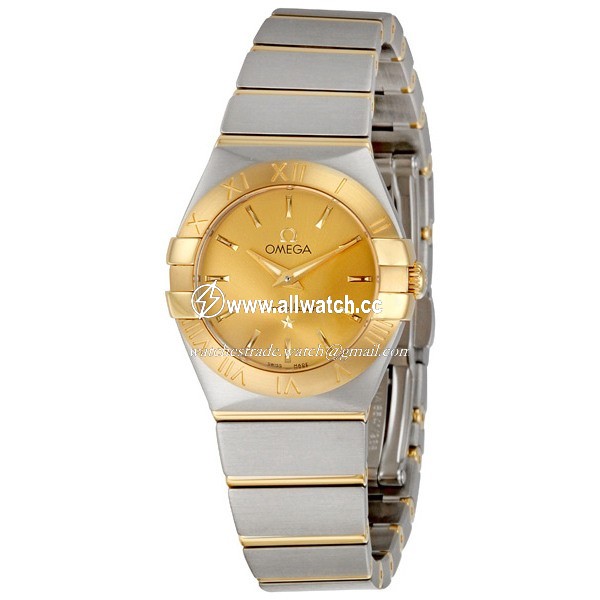 Omega 123.20.24.60.08.001 Constellation Ladies Quartz Stainless Steel