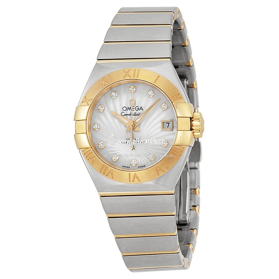Omega 123.20.27.20.55.002 Constellation Ladies Automatic Stainless Steel