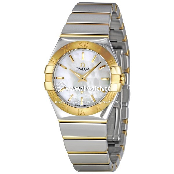 Omega 123.20.27.60.05.004 Constellation Ladies Quartz Steel & Yellow Gold Polished