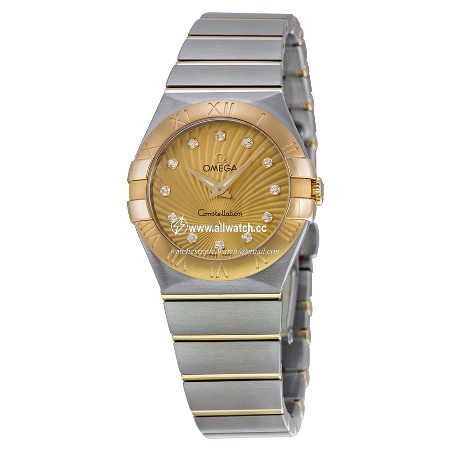 Omega 123.20.27.60.58.001 Constellation Ladies Quartz Stainless Steel