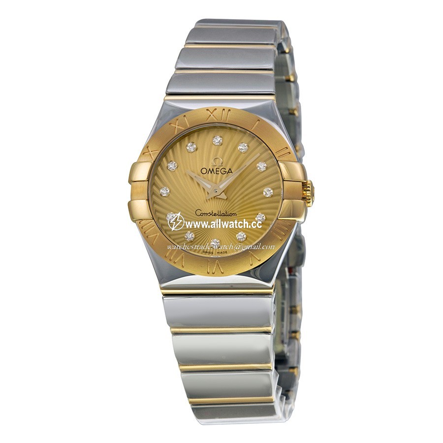 Omega 123.20.27.60.58.002 Constellation Ladies Quartz Stainless Steel