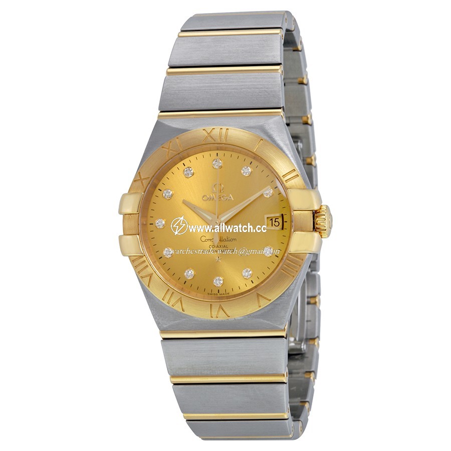 Omega 123.20.35.20.58.001 Constellation Ladies Automatic Stainless Steel