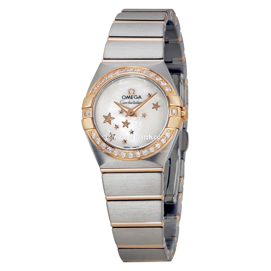 Omega 123.25.24.60.05.002 Constellation Ladies Quartz Stainless Steel