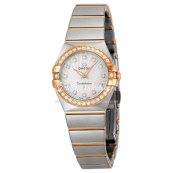 Omega 123.25.24.60.55.002 Constellation Ladies Quartz Stainless Steel