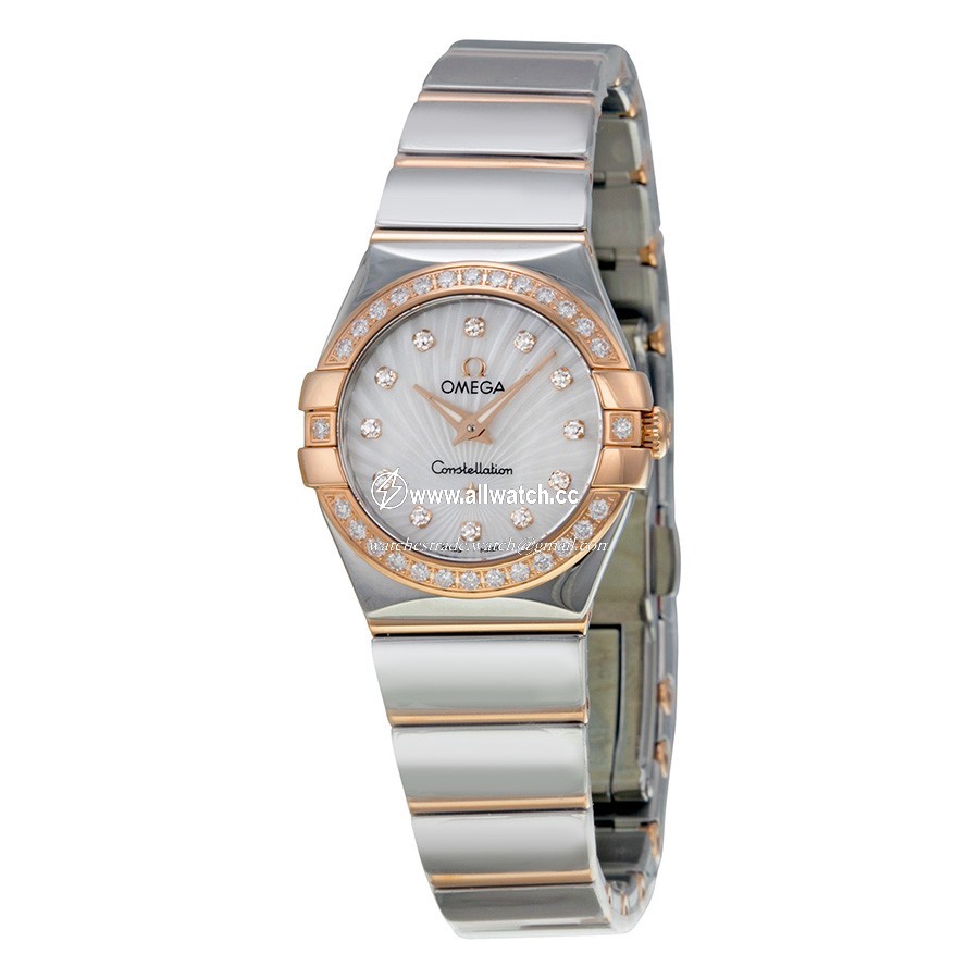 Omega 123.25.24.60.55.006 Constellation Ladies Quartz Stainless Steel