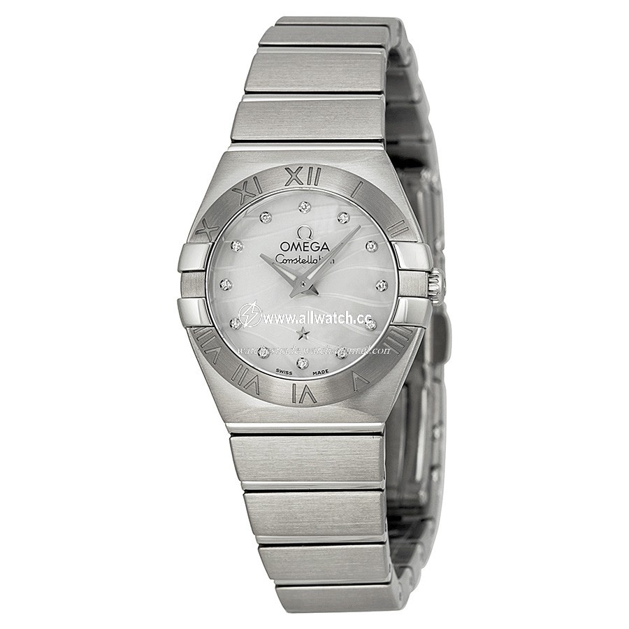 Omega 12310246055003 Constellation Ladies Quartz Stainless Steel