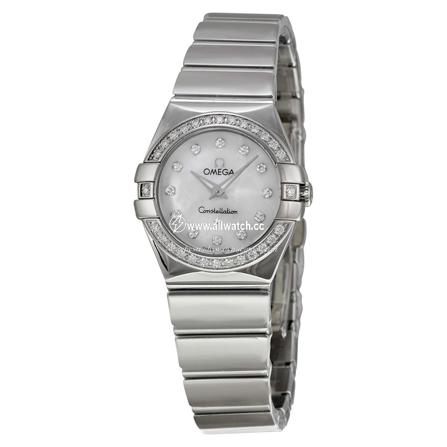 Omega 12315246055003 Constellation Ladies Quartz Stainless Steel