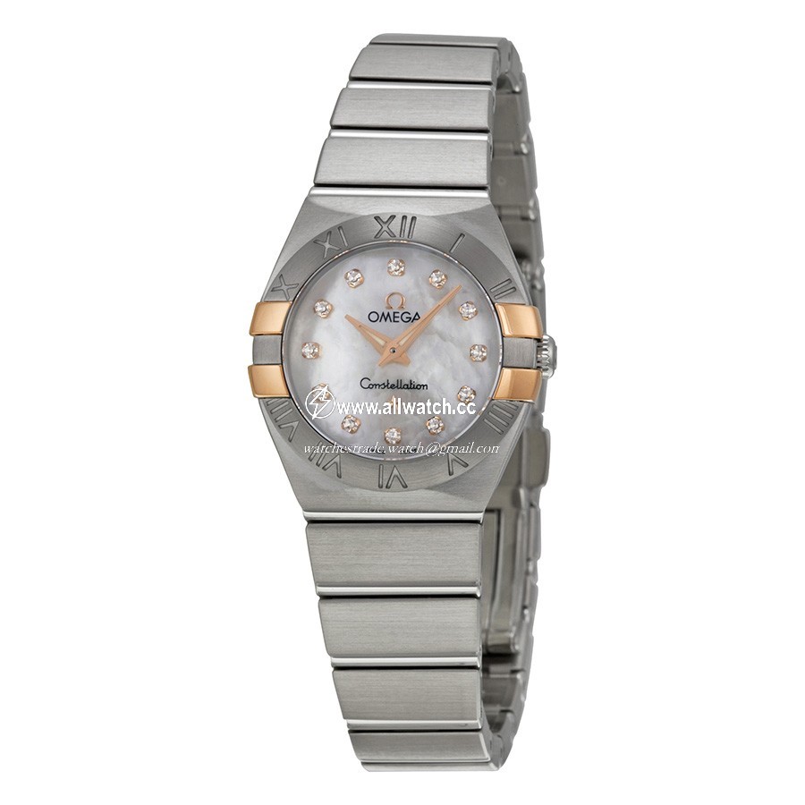 Omega 12320246055005 Constellation Ladies Quartz Stainless Steel