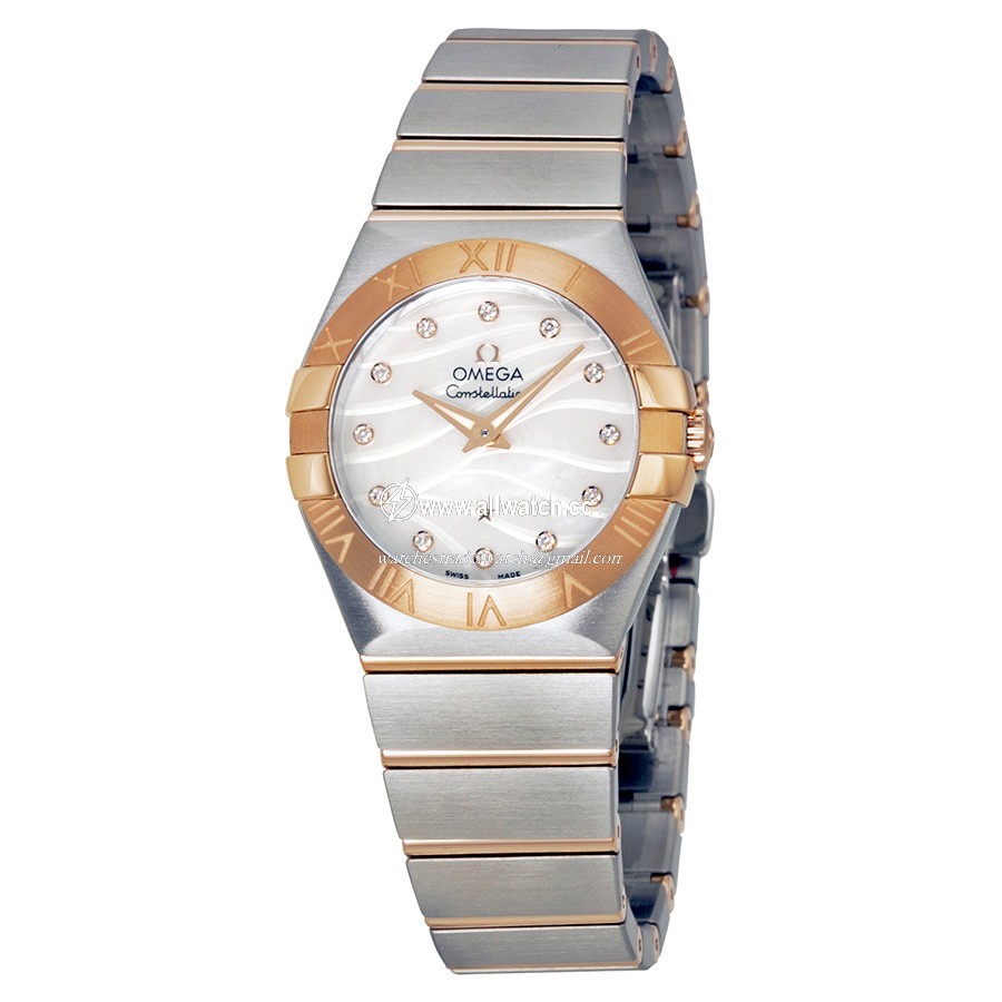 Omega 12320276055006 Constellation Ladies Quartz Stainless Steel