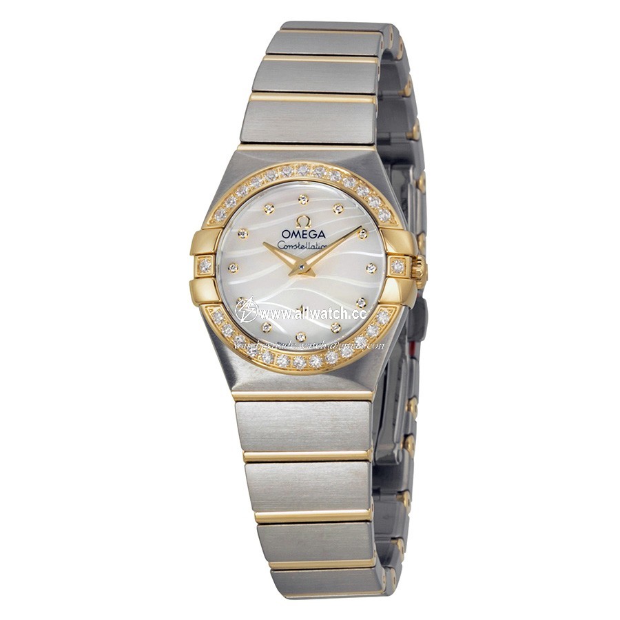 Omega 12325246055011 Constellation Ladies Quartz Stainless Steel
