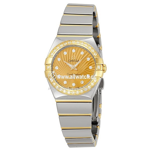 Omega 12325246058002 Constellation Ladies Quartz Stainless Steel