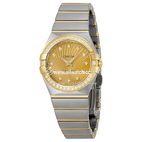 Omega 12325276058001 Constellation Ladies Quartz Stainless Steel