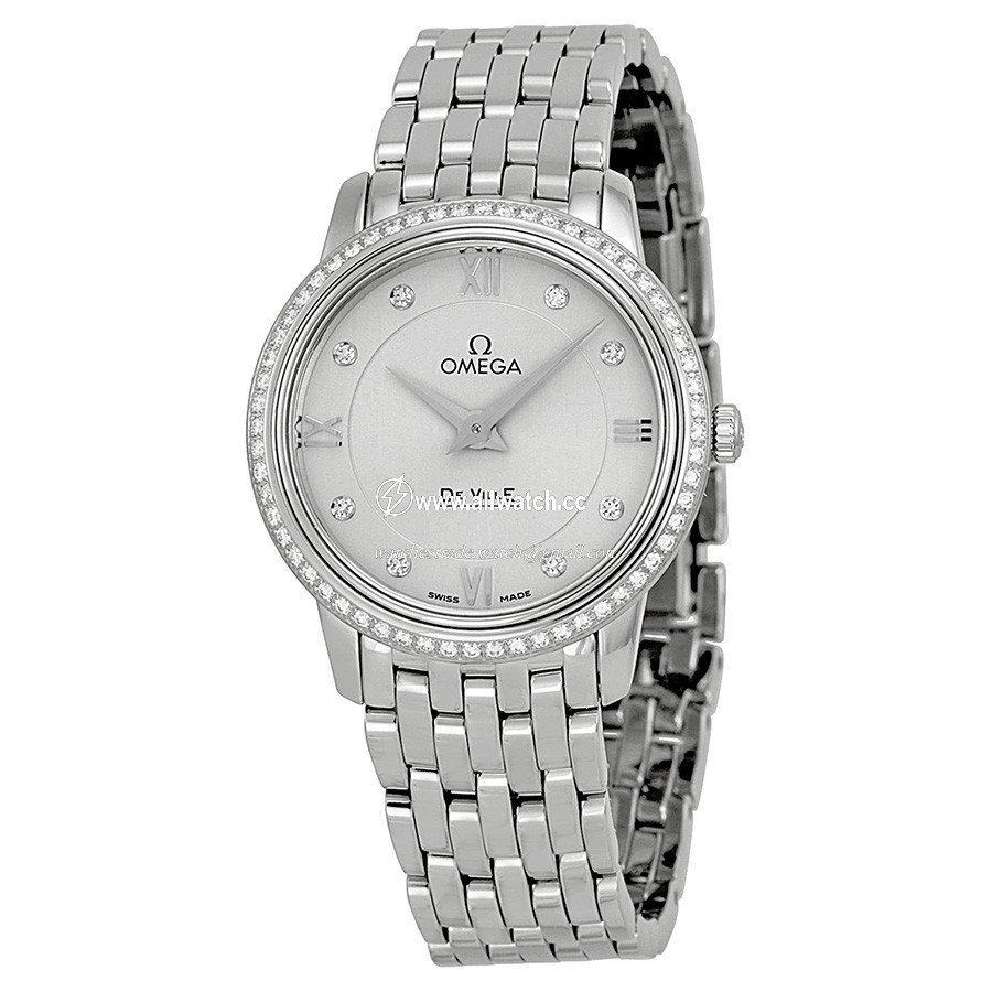 Omega 424.15.27.60.52.001 DeVille Ladies Quartz Stainless Steel
