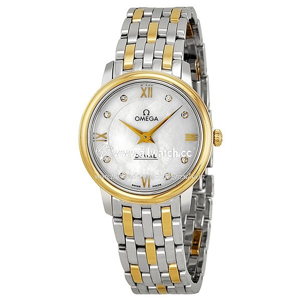 Omega 424.20.27.60.55.001 DeVille Ladies Quartz Stainless Steel