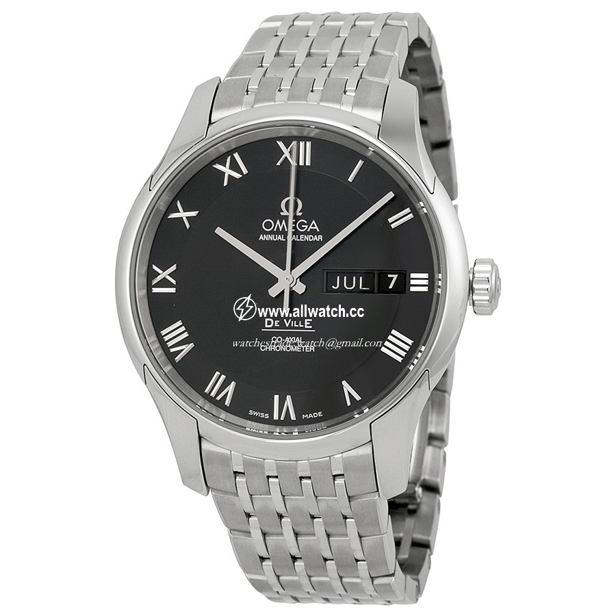 Omega 43110412201001 DeVille Mens Automatic Stainless Steel