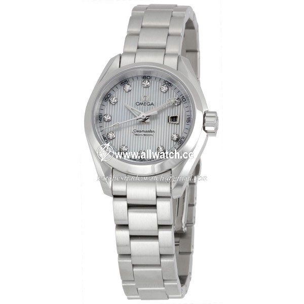 Omega 231.10.30.61.55.001 Seamaster Aqua Terra Ladies Quartz Stainless Steel
