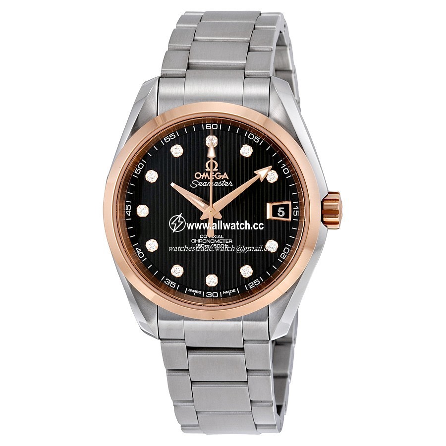 Omega 231.20.39.21.51.003 Seamaster Aqua Terra Mens Automatic 18 Carat Rose Gold