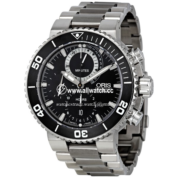 Oris 01 674 7655 7184-Set Mens Automatic Titanium