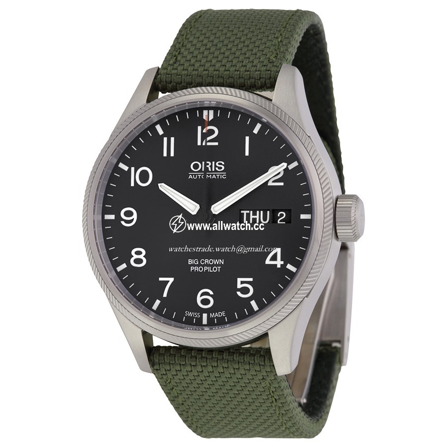 Oris 752-7698-4164GRFS Mens Automatic Stainless Steel